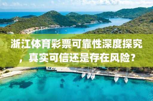 浙江体育彩票可靠性深度探究，真实可信还是存在风险？